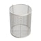 Anysizebasket Round Wire Mesh Basket: 10Dia. x 12H, 304 SS, 3/16 Rod Frame, Mesh: 2 x .063 TMT-100RND120-C02S - alternate 3